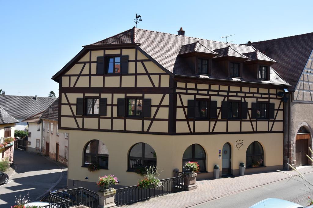 Ferienwohnung S'Harzala Taupe Bergheim Exterior foto